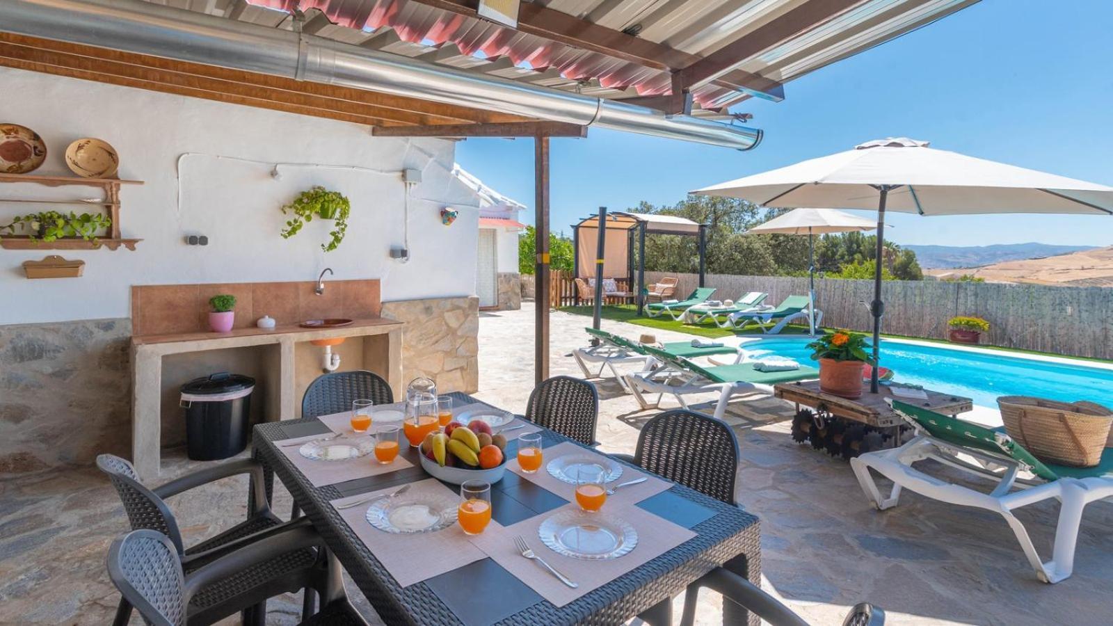 Casa Pulirio Antequera - La Higuera By Ruralidays Villa Exteriör bild