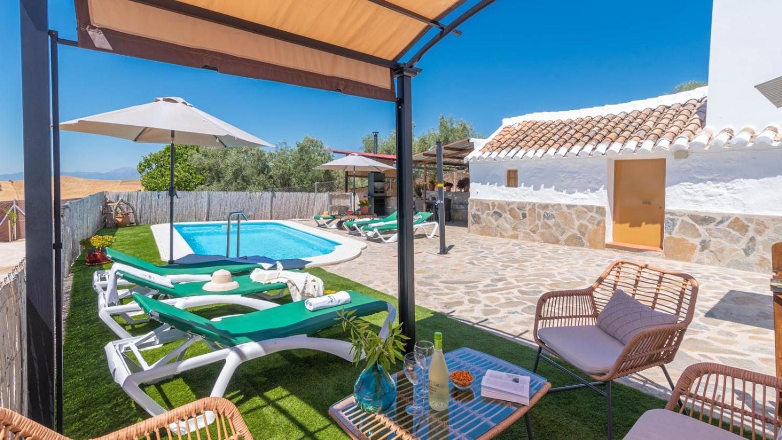 Casa Pulirio Antequera - La Higuera By Ruralidays Villa Exteriör bild